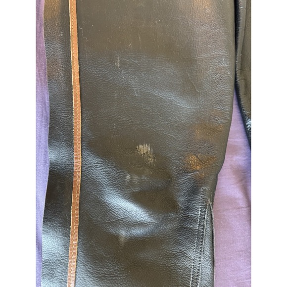 Ladies Or Girls Leather Chaps Size Small On Course - Picture 3 of 16